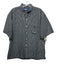 Polo Ralph Lauren Size L Black & White Cotton Grid Button Down Short Sleeve Black & White / L