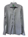 Sid Mashburn Size 15.5 Gray, Black & White Plaid Button Down Long Sleeve Shirt Gray, Black & White / 15.5