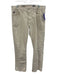 AG Size 34 Light Beige Cotton Blend Solid Khaki Men's Pants Light Beige / 34