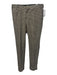 J Lindeberg Size 48 Brown & Multi Wool Plaid Men's Pants Brown & Multi / 48