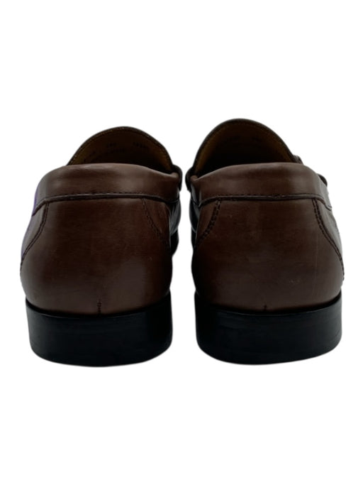 Peter Millar Shoe Size 8.5 Brown Leather Solid Loafer Men's Shoes Brown / 8.5