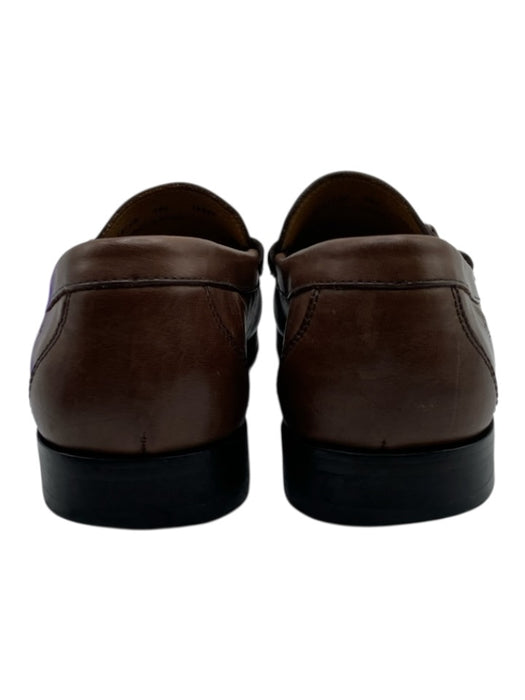 Peter Millar Shoe Size 8.5 Brown Leather Solid Loafer Men's Shoes Brown / 8.5