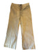 Mifland Size M Dark Tan Cotton Blend Solid Khakis Men's Pants Dark Tan / M