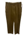 Polo Size 34 Olive Green Cotton Solid Men's Pants Olive Green / 34