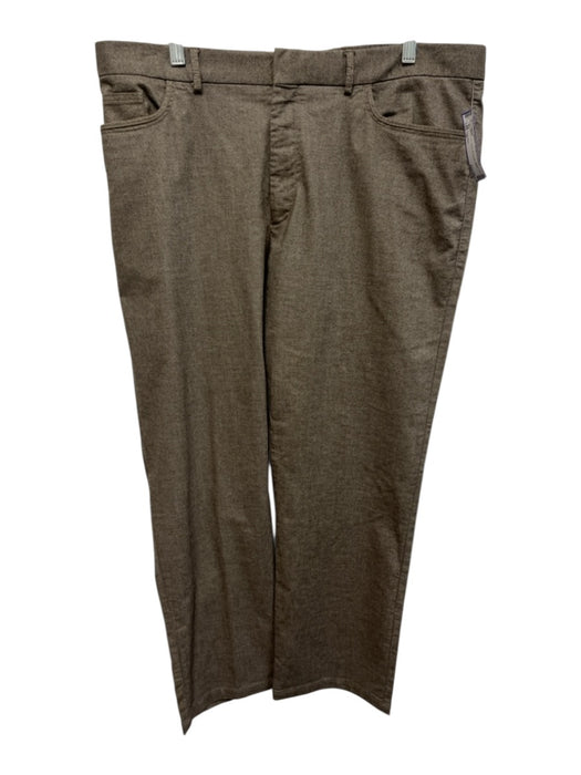 Peter Millar Size 38 Brown Cotton Men's Pants Brown / 38