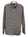Polo Size L Brown & Blue Cotton Plaid Button Down Men's Long Sleeve Shirt Brown & Blue / L