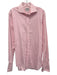 TM Lewin Size 15.5 Pink & White Cotton Plaid Button Down Men's Long Sleeve Shirt Pink & White / 15.5