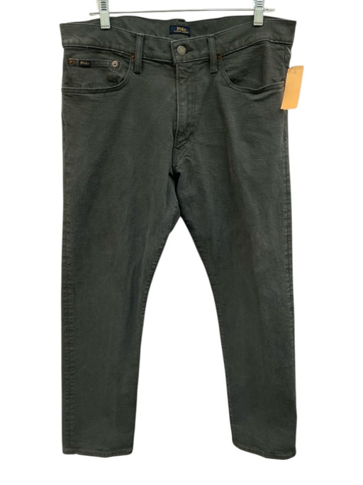 Polo Size 34 Gray Cotton Solid Jean Men's Pants Gray / 34