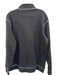 Robert Graham NWT Size M Black Cotton Solid Quarter Zip Men's Long Sleeve Shirt Black / M