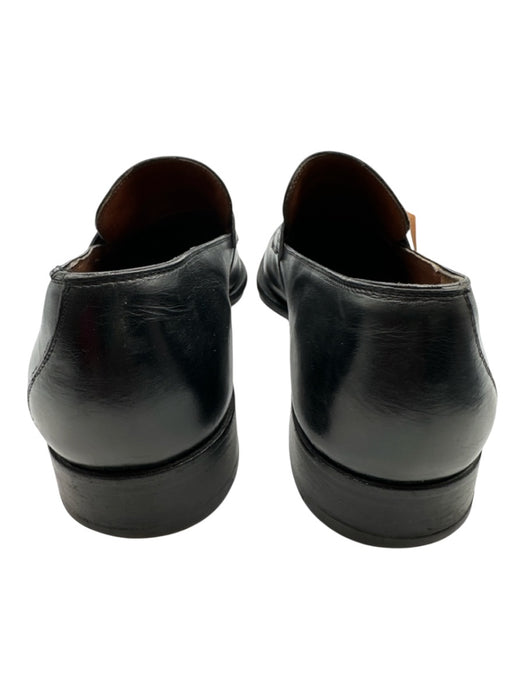 Fratelli Rossetti Shoe Size 9 Black Leather Solid Loafer Men's Shoes Black / 9
