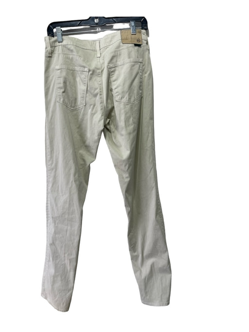 AG Size 31 Khaki Cotton Solid Zip Fly Men's Pants 31