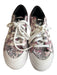 Adidas Shoe Size 7.5 Pink & White Manmade Material Round Toe Floral Print Shoes Pink & White / 7.5