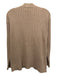 Broadway Knitting Mills Size Medium Tan Brown Acrylic Long Sleeve Cardigan Tan Brown / Medium