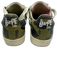 Bape Shoe Size 7 Green, Cream & Black Leather Low Top Camouflage Star Sneakers Green, Cream & Black / 7