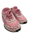Valentino Garavani Shoe Size 39 Pink & White Paracord Crochet lace up Sneakers Pink & White / 39