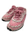 Valentino Garavani Shoe Size 39 Pink & White Paracord Crochet lace up Sneakers Pink & White / 39