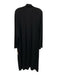 Eileen Fisher Size M/L Black Long Sleeve Open Front Cardigan Black / M/L