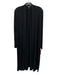 Eileen Fisher Size M/L Black Long Sleeve Open Front Cardigan Black / M/L