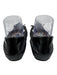 Vionic Shoe Size 8.5 Black Leather Geometric cutouts Bow Tie Round Toe Flats Black / 8.5
