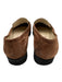Amalfi by Rangoni Shoe Size Est 10 Tan Brown Suede Gold Tone Hardware Loafers Tan Brown / Est 10