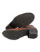 Vionic Shoe Size 8.5 Brown & Black Leather Upper Gradient Side Zip Ankle Booties Brown & Black / 8.5