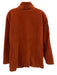 Bob Mackie Size Est M Orange, Pink, Brown Polyester Long Sleeve Collar Jacket Orange, Pink, Brown / Est M