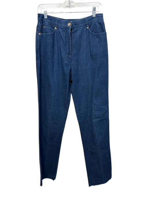 St. John Sport Size 6 Dark Wash No Fabric Tag Slim Button & Zip Fly Jeans Dark Wash / 6