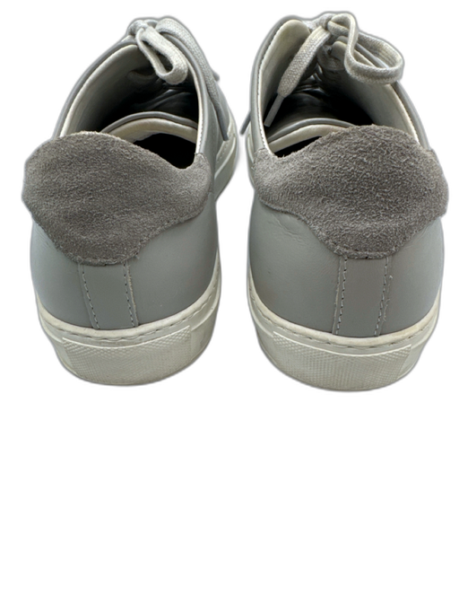Axel Arigato Shoe Size 39 Gray Leather Suede Round Toe Lace Up Low Top Sneakers Gray / 39