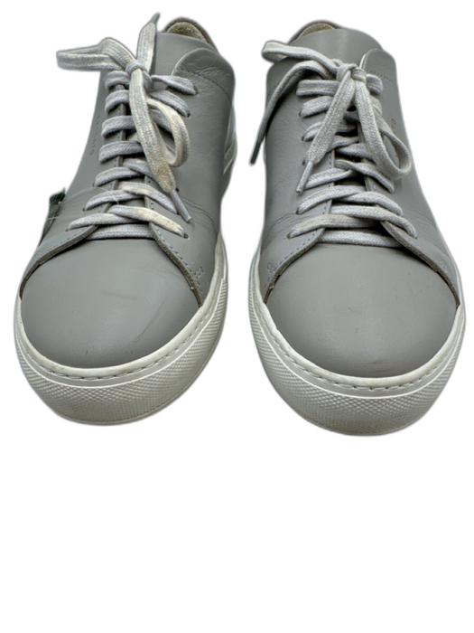 Axel Arigato Shoe Size 39 Gray Leather Suede Round Toe Lace Up Low Top Sneakers Gray / 39