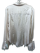 TWP Size M Rose Pink Silk Blend Long Sleeve Button Up & Collar French Cuff Top Rose Pink / M