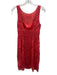 Sue Wong Size 2 Orange & Red Nylon Lace Overlay Floral Embroidery Beaded Dress Orange & Red / 2