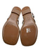 Michael Kors Collection Shoe Size 38 Brown Leather Upper Croc Embossed Sandals Brown / 38