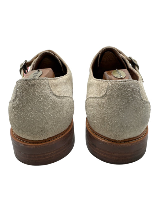Gordon rush Shoe Size 10.5 AS IS Beige Suede Solid Double Monk Strap Dress Shoes Beige / 10.5