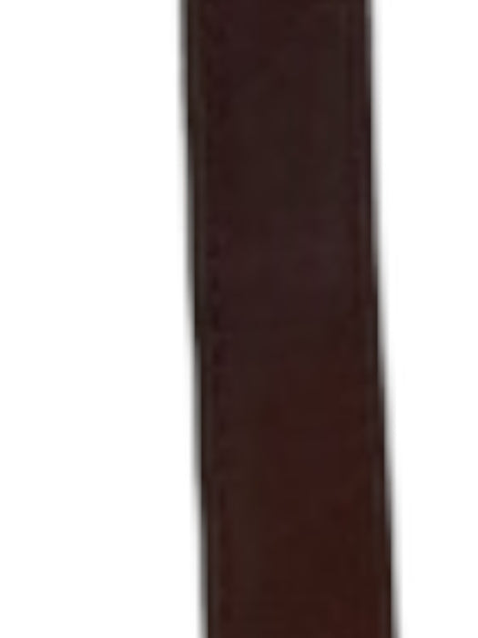 Michael Rose Brown Leather Buckle Detail Wrap Gold Hardware Seam Detail Belts Brown / Est M