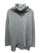 Nordstrom Size M Gray Acrylic, Nylon, Wool Long Sleeve Rib Knit Sweater Gray / M