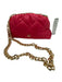 Oliver Thomas Hot Pink & Gold Nylon Puffer Quilted Magnetic Close Crossbody Bag Hot Pink & Gold / S