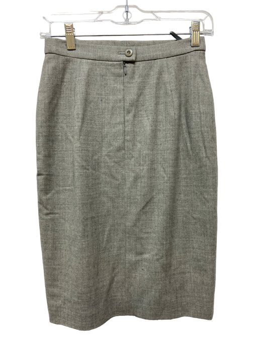 Escada Size 35 Gray Skirt Gray / 35