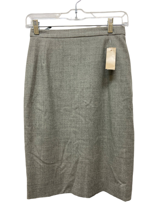 Escada Size 35 Gray Skirt Gray / 35