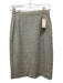 Escada Size 35 Gray Skirt Gray / 35