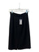 Prada Size 38 Black Acetate & Polyester High Waist Brief Back Zip Skirt Black / 38