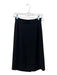 Prada Size 38 Black Acetate & Polyester High Waist Brief Back Zip Skirt Black / 38