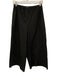 Vince Size S Black Cotton Elastic Waist Mid Rise Gaucho Pants Black / S