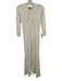 Polo Ralph Lauren Size S Cream White Cotton Waffle Knit 3/4 Sleeve Paneled Dress Cream White / S