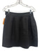 Marc By Marc Jacobs Size 6 Gray & Black Wool Side Zip Chevron Mini Skirt Gray & Black / 6