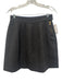 Marc By Marc Jacobs Size 6 Gray & Black Wool Side Zip Chevron Mini Skirt Gray & Black / 6