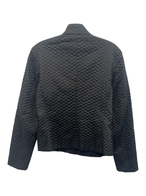 Jil Sander Size 38 Black Polyester & Polyamide Quilted Reversible Jacket Black / 38