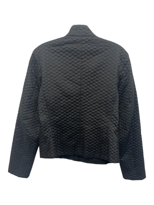 Jil Sander Size 38 Black Polyester & Polyamide Quilted Reversible Jacket Black / 38