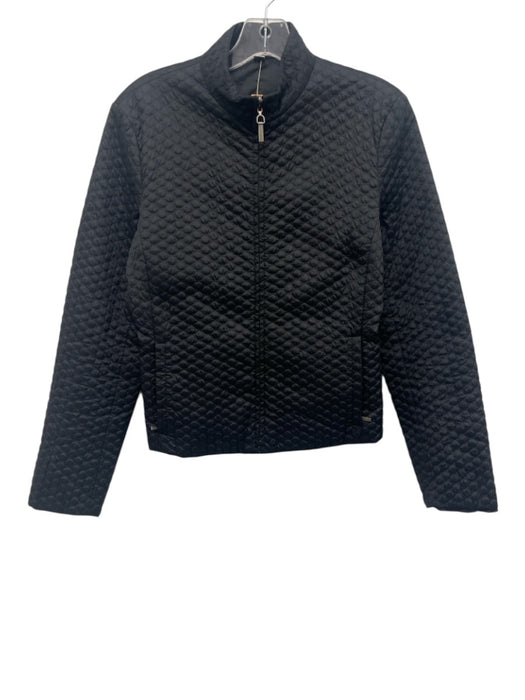 Jil Sander Size 38 Black Polyester & Polyamide Quilted Reversible Jacket Black / 38