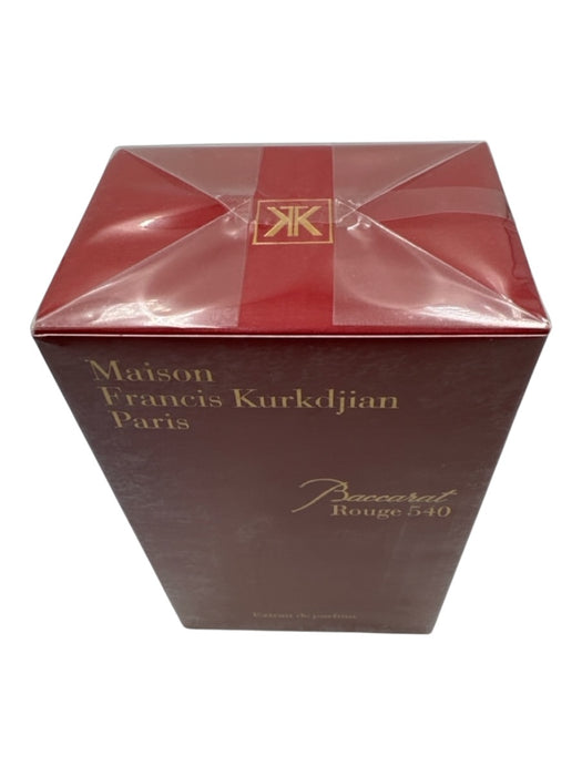 Maison Francis Kurkdjian Red & Gold Glass Baccarat Rouge 540 2.4 FL OZ Perfume Red & Gold