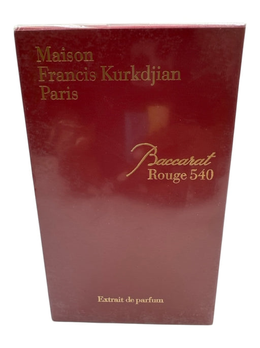 Maison Francis Kurkdjian Red & Gold Glass Baccarat Rouge 540 2.4 FL OZ Perfume Red & Gold